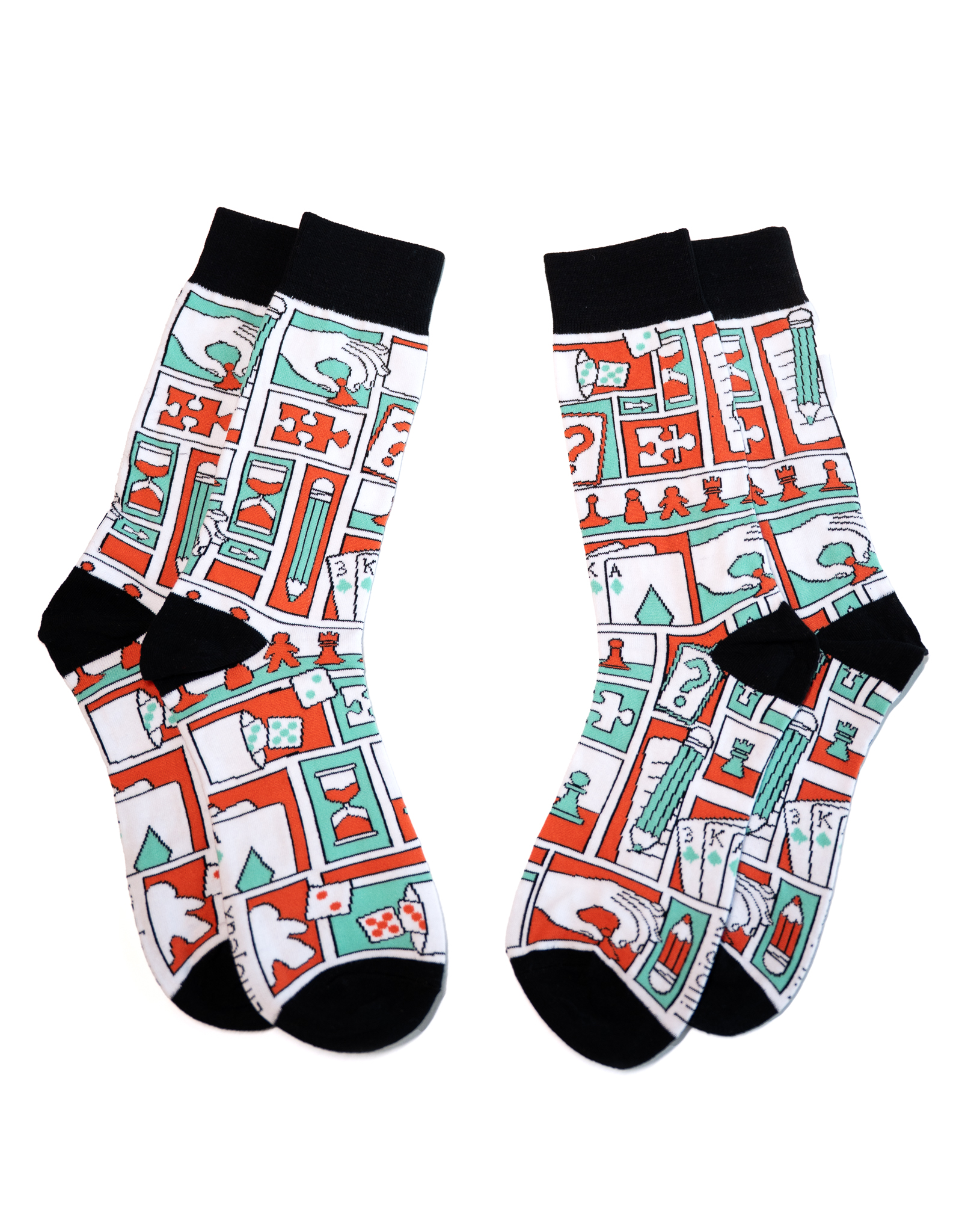 Chaussettes Jeu de société – Mosaïque