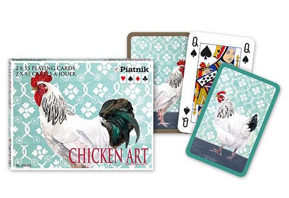 Jeu de cartes Double – Chicken Art