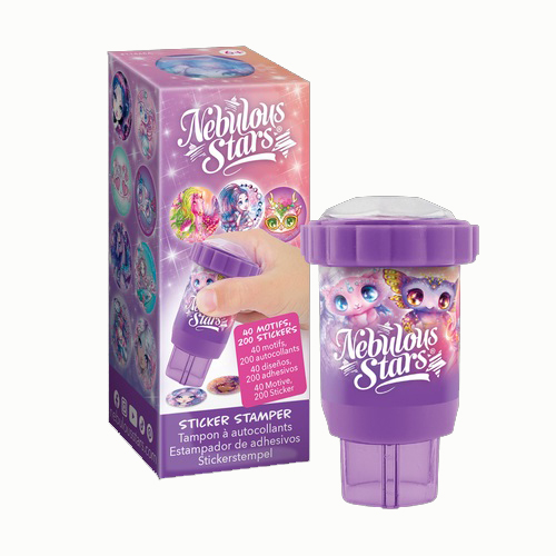 Nebulous Stars – Tampons à Autocollants (Mauve)