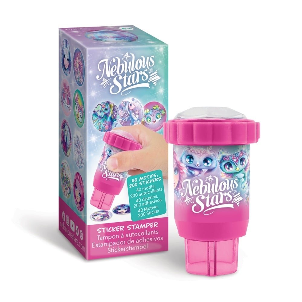 Nebulous Stars – Tampons à Autocollants (Rose)