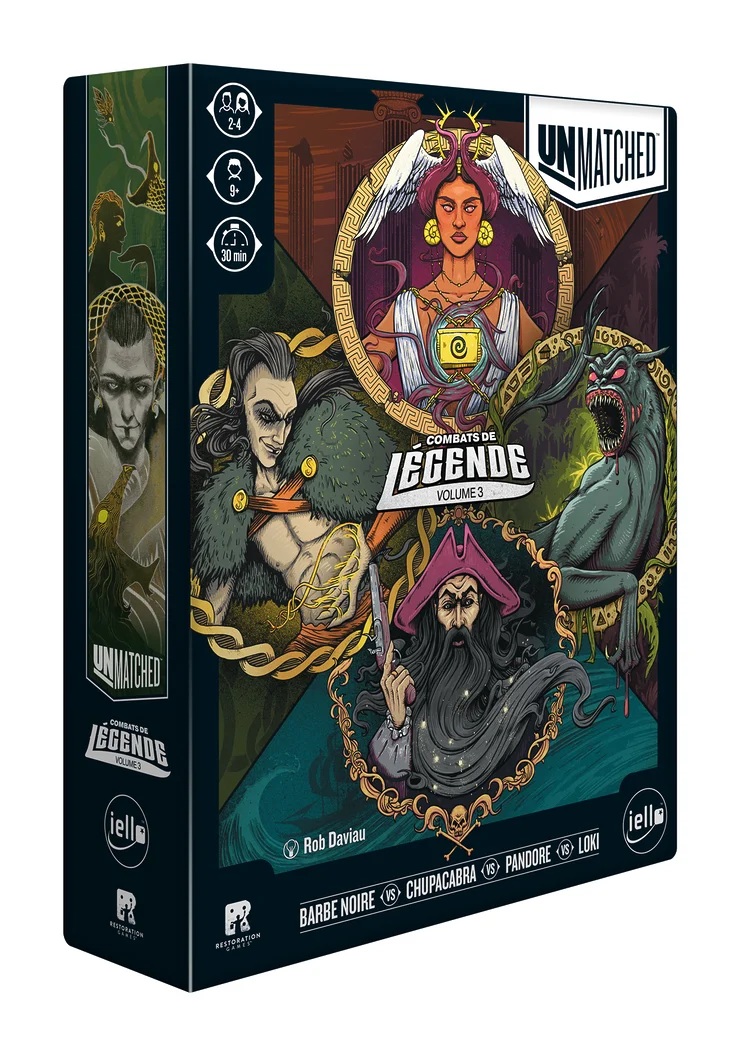 Unmatched – Combat de Légende: Volume 3