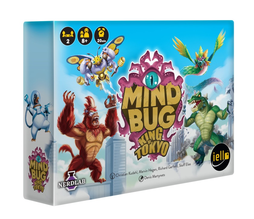 IELLO Jeu de stratégie Mindbug Bataille de Fruits Galactique