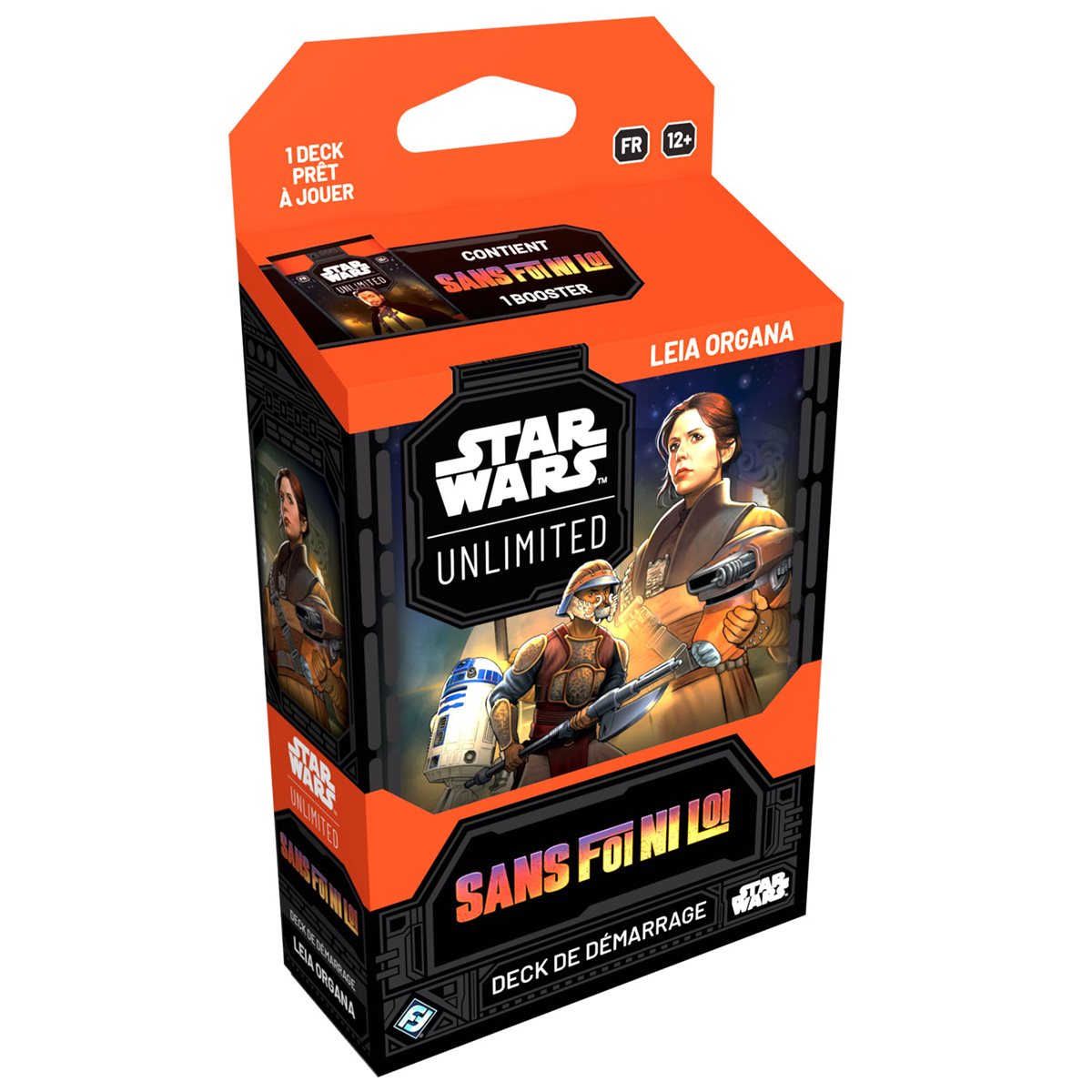 Star Wars: Unlimited – Sans Foi Ni Loi – Deck de Démarrage Leia Organa (7e ext)