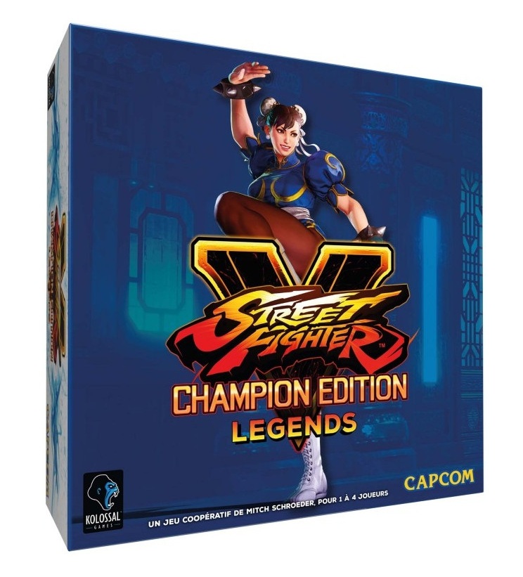 Street Fighter V: Champion Edition Legends (Bleu)