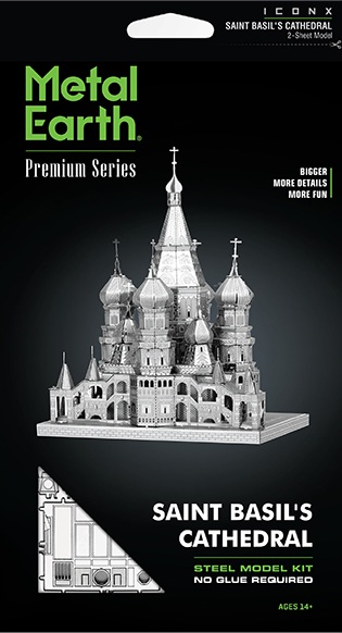 Metal Earth – Cathédrale Saint-Basile-le-Bienheureux de Moscou