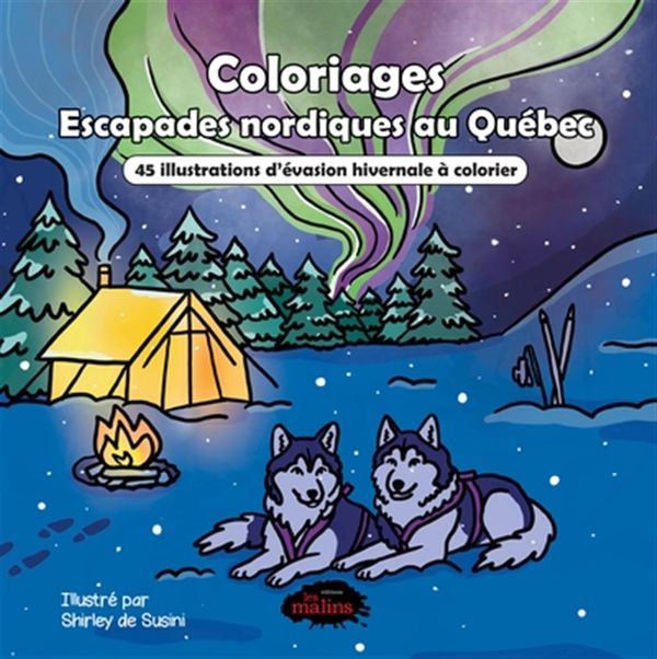 Coloriage – Escapades Nordiques au Québec