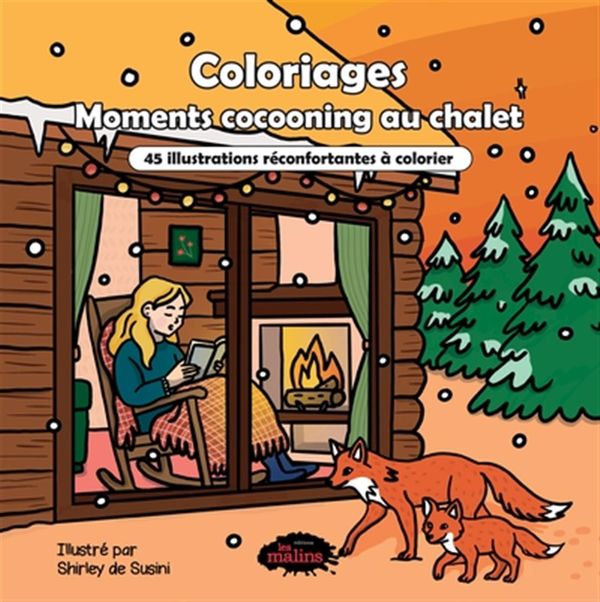 Coloriage – Moments Cocooning au Chalet