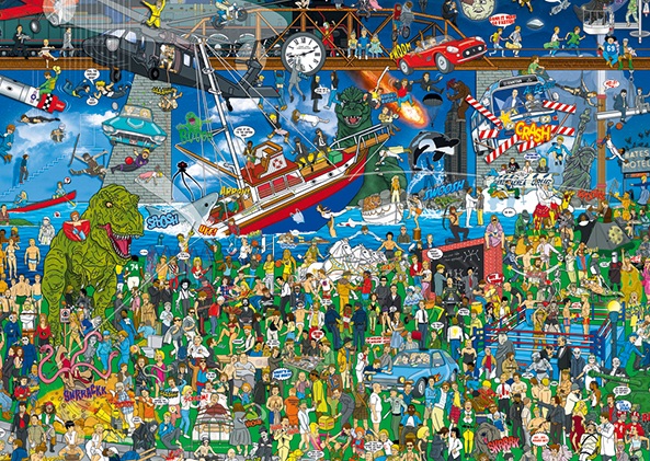 Movie History, Mishmash (2000 pièces + Poster) Heye