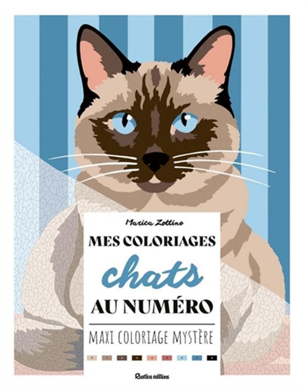 Mes Coloriages au Numéro – Chats