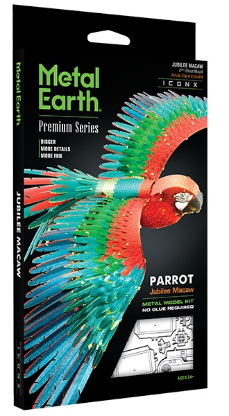 Metal Earth – Perroquet Ara noble