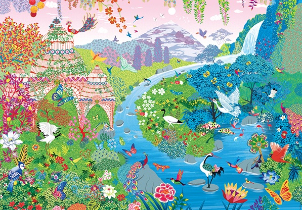 Jardin Enchanté (1500 pièces) – Nathan