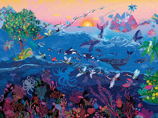 Merveilles de l’océan (2000 pièces) – Nathan