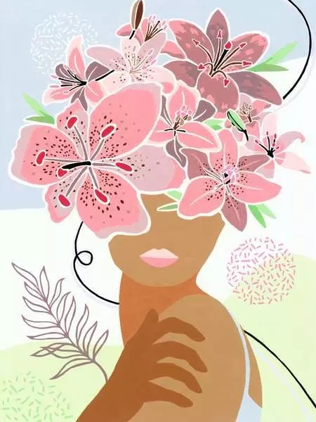 CreArt – Flower on my Mind (Canvas Edition)