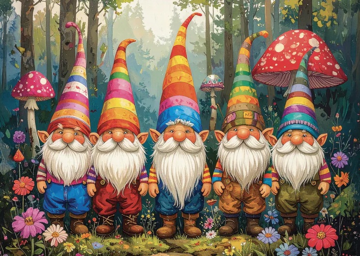 Forest Gnome Gathering (1000 pièces) – Delfy