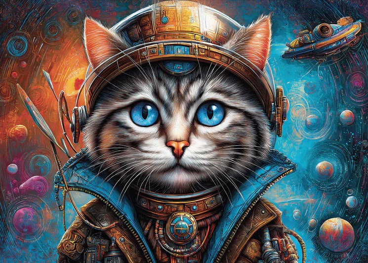 Interstellar Meowments (1000 pièces) – Delfy