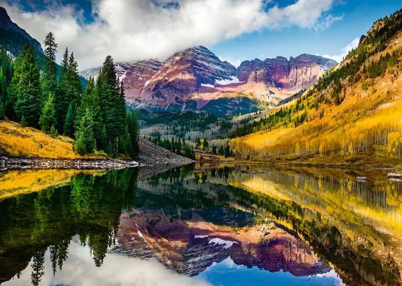 Beautiful Mountains – Aspen Colorado (1000 pièces) – Ravensburger