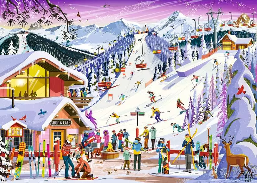 Christmas Slopeside Spirit (1000 pièces) – Ravensburger