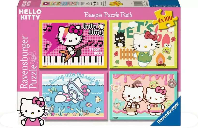 Hello Kitty – Let’s Go (4 x 100 pièces) – Ravensburger