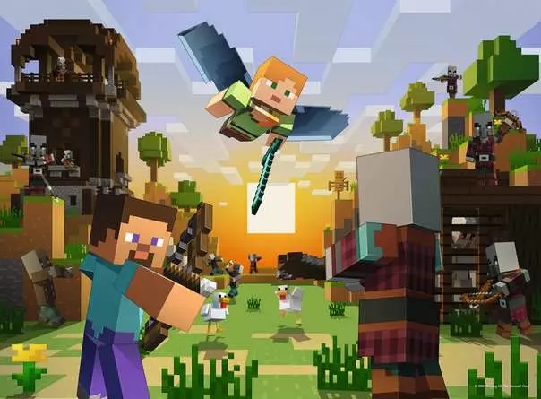 Minecraft Construction and Adventure (150 pièces XXL) – Ravensburger