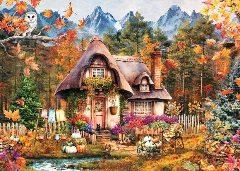 Pumpkin Cottage (1000 pièces) – Ravensburger