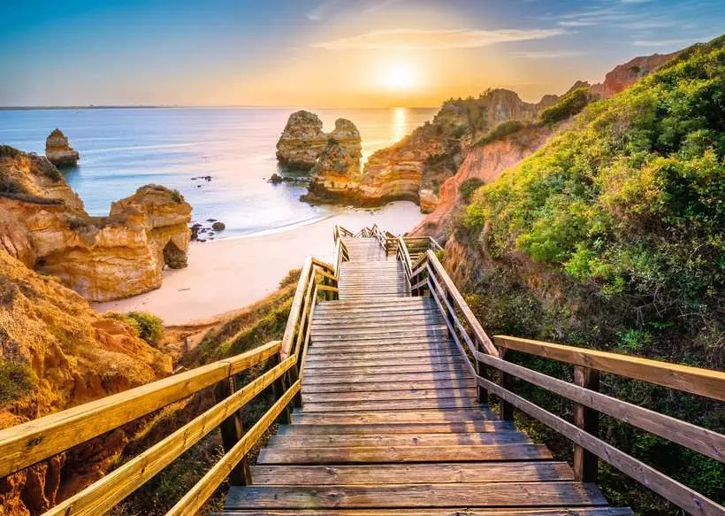 Beautiful Walkways – Stairway to Camilo Beach, Algarve (1000 pièces) – Ravensburger