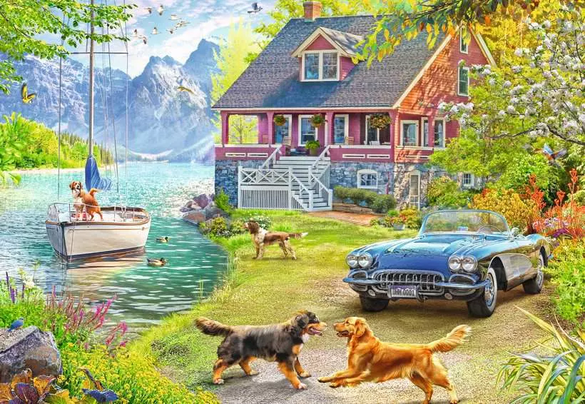 Summer Lake House (200 pièces XL) – Ravensburger