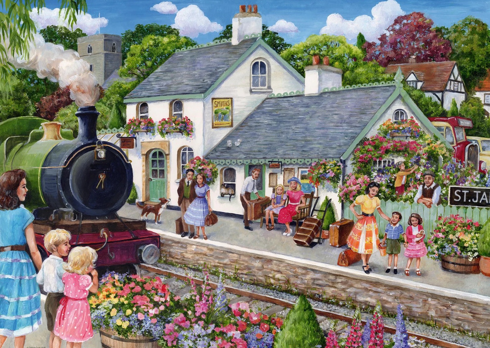 Whistle Stop Cottage (1000 pièces) – Ravensburger
