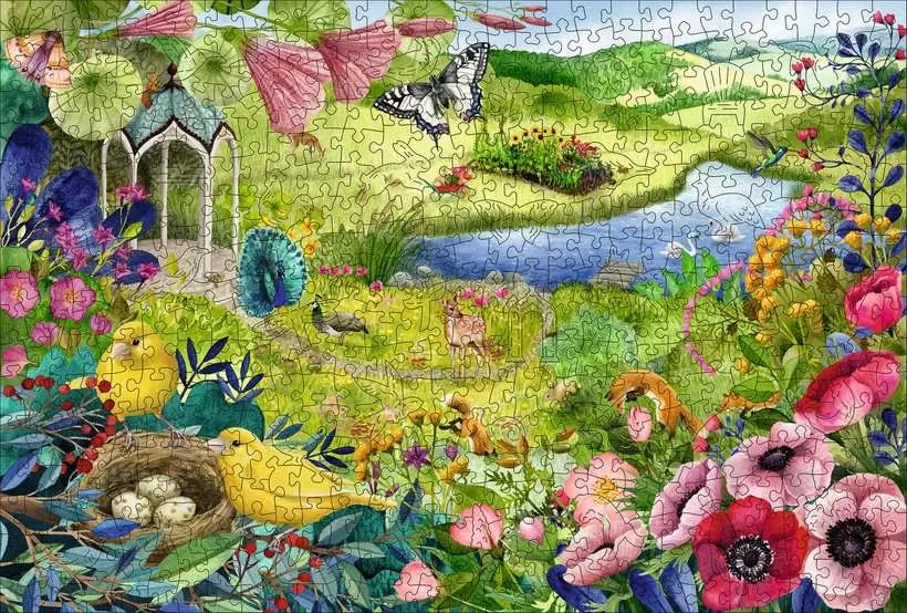 Wooden Puzzles – Nature Garden (500 pièces) – Ravensburger