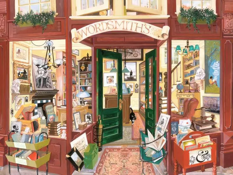 Wordsmith’s Bookshop (1000 pièces) – Ravensburger