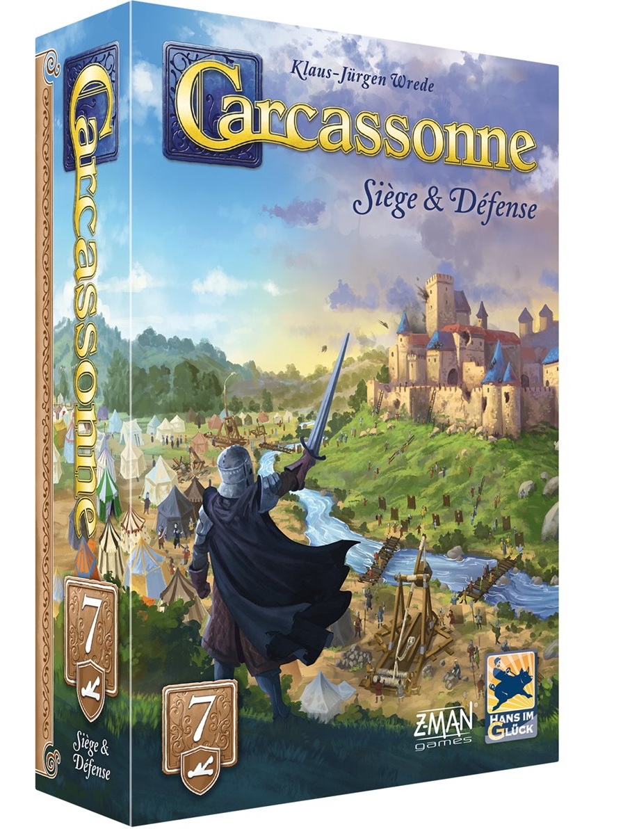Carcassonne : Ext7 – Siège & Défense (Nouvelle Édition)