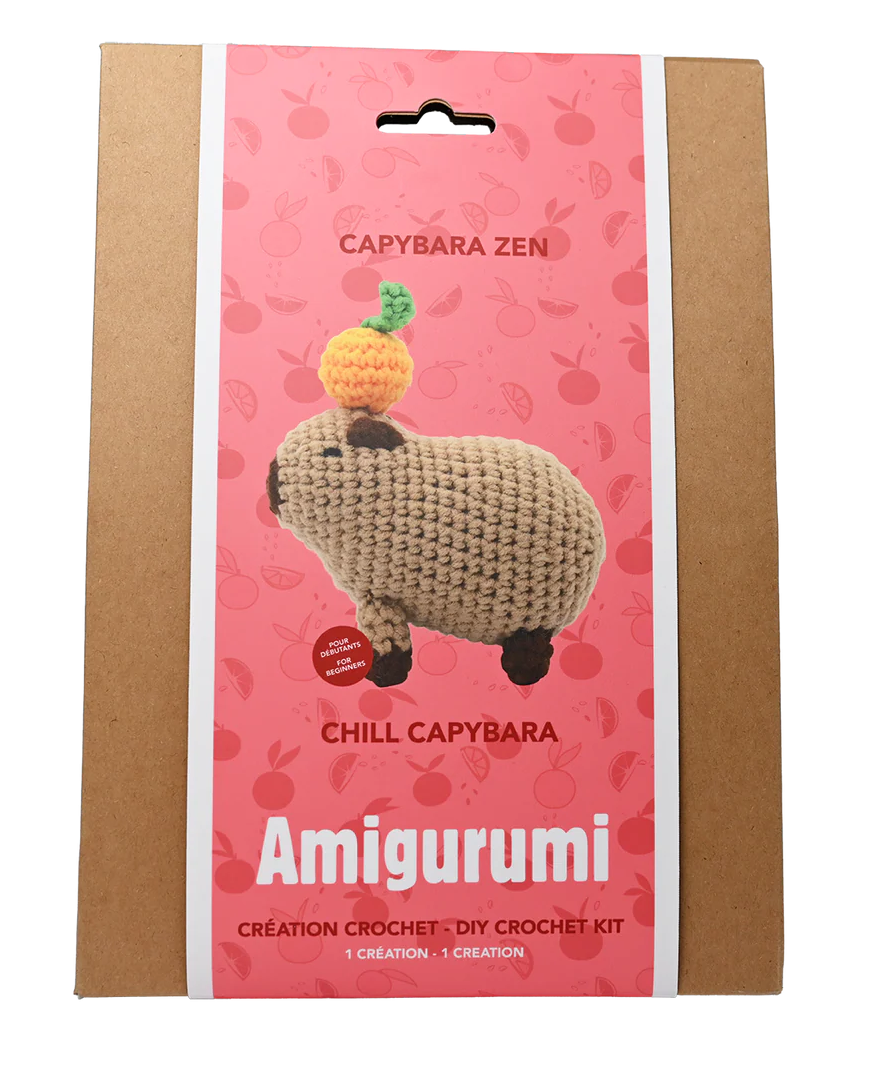 Création Crochet – Capybara Zen – Amigurumi