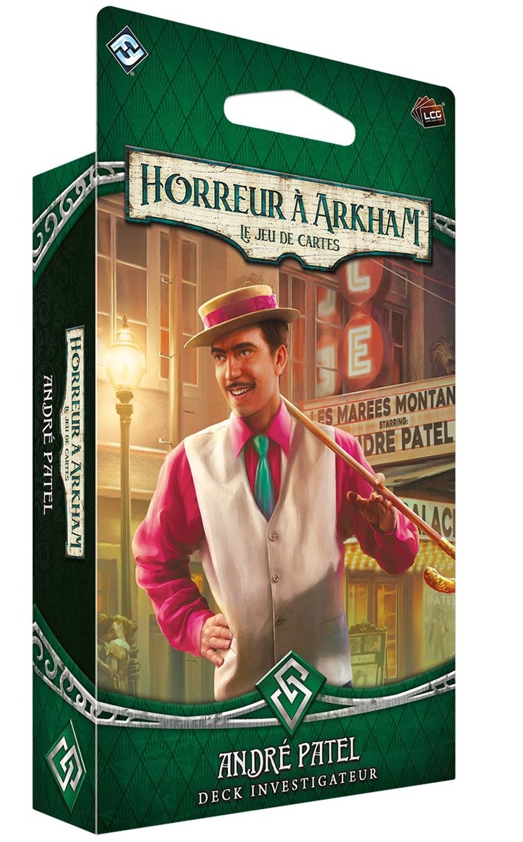 Horreur à Arkham JCE : André Patel – Deck Investigateurs (ext)