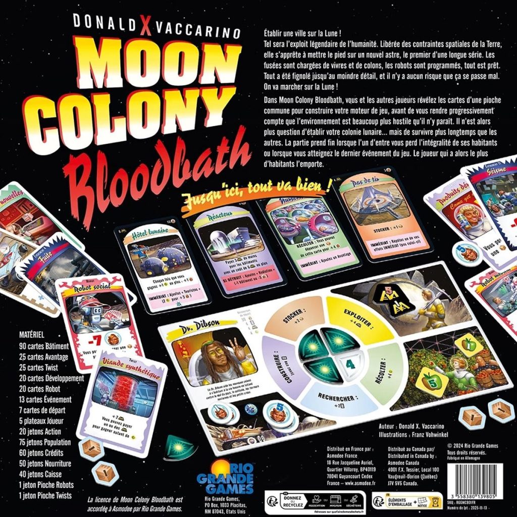 Présentation du jeu Moon Colony Bloodbath
