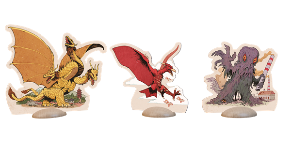 缶　ペンケース　GODZILLA vs  KING  HIDORA Gashapon High Grade Diorama+ Godzilla 06 Godzilla vs Kong Set