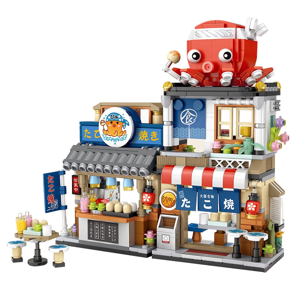 LOZ Blocks – Le restaurant de la pieuvre