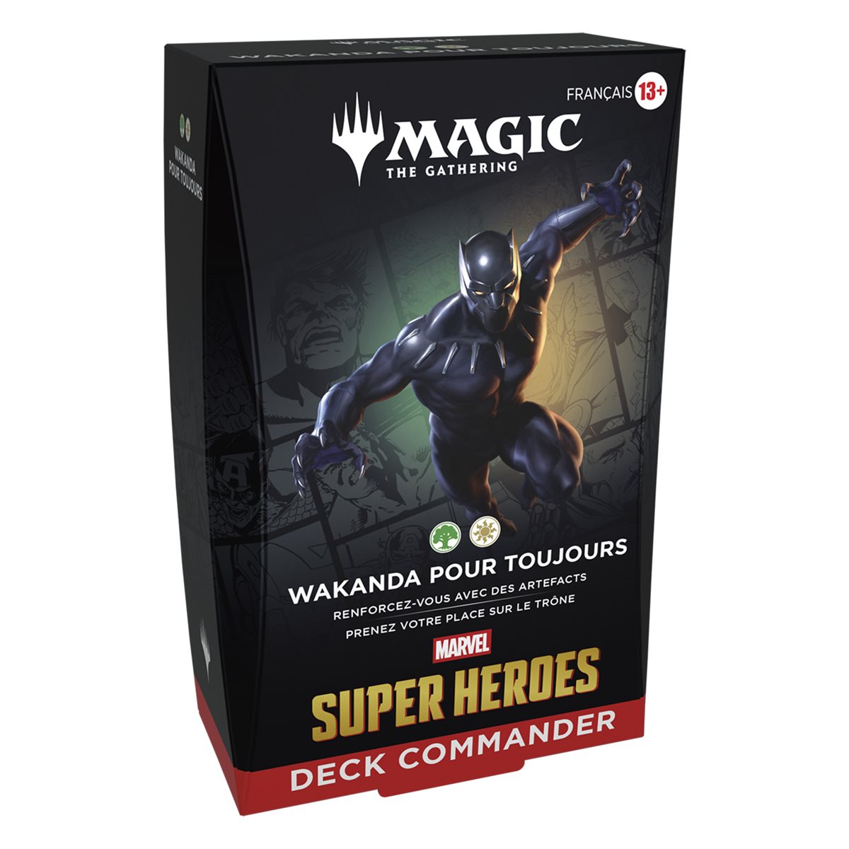 Magic: The Gathering – Marvel Super Heroes – Commander Deck (Wakanda pour toujours ) (VF)
