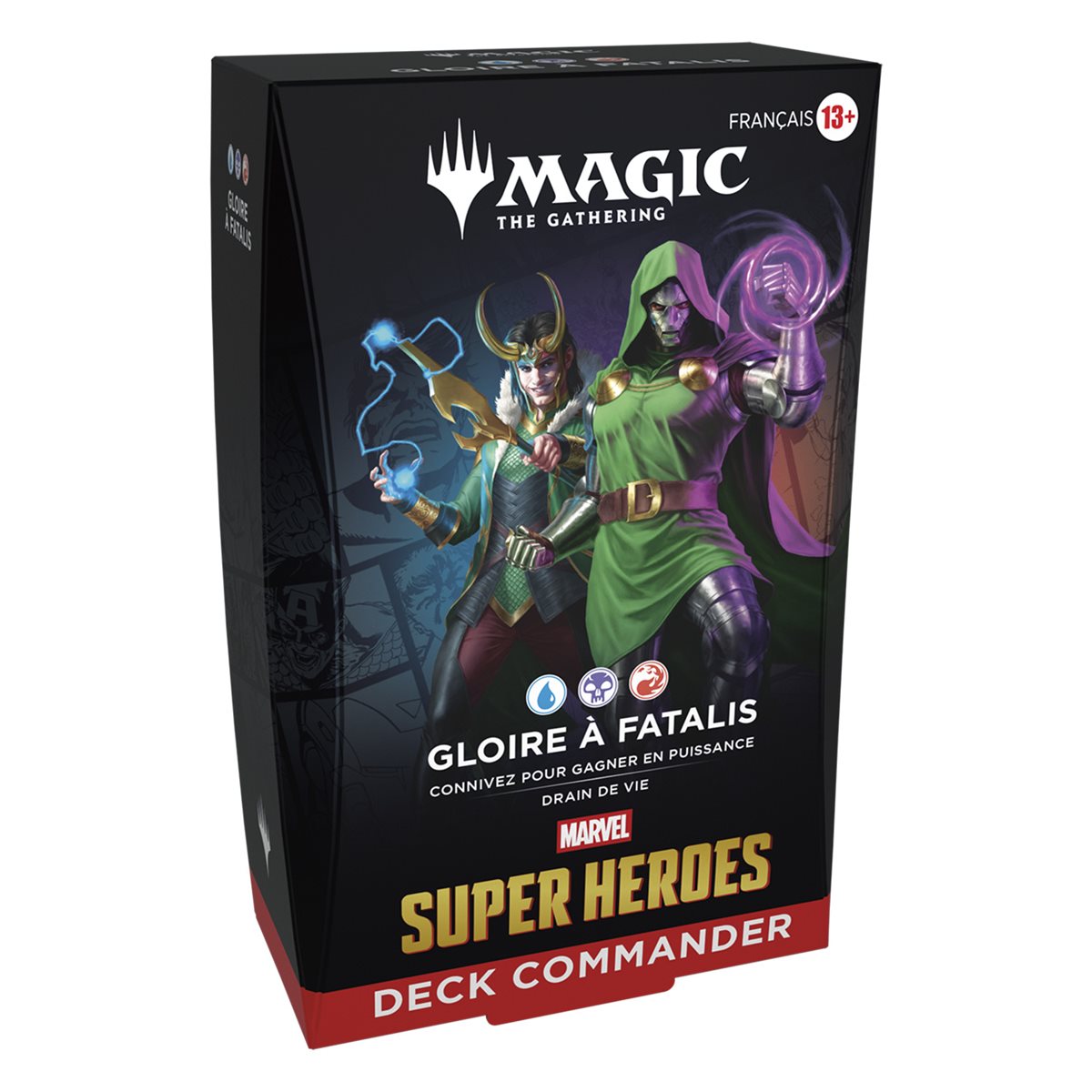 Magic: The Gathering – Marvel Super Heroes – Commander Deck (Gloire à Fatalis) (VF)