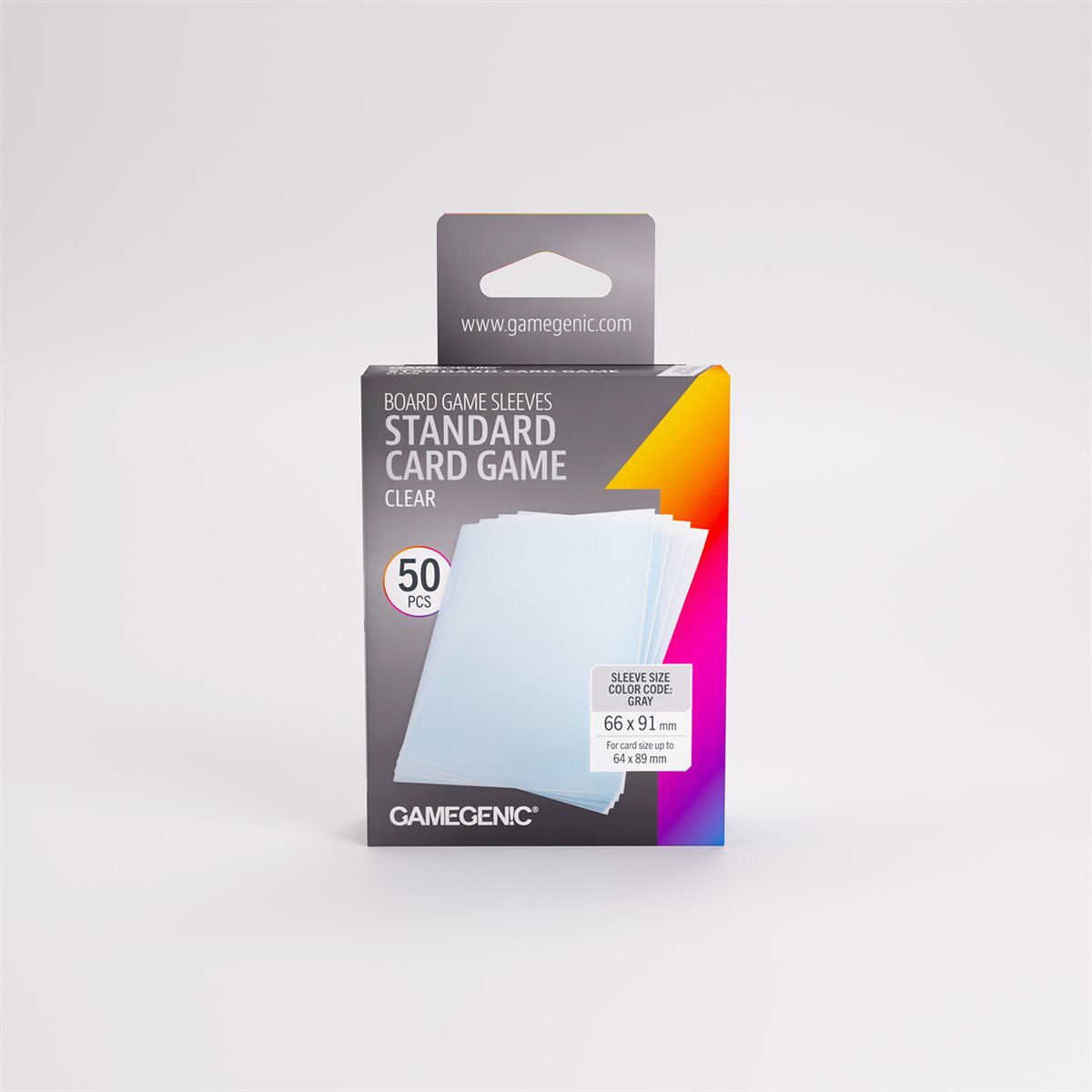 Sleeves – Protecteurs de cartes: Sleeves – Protecteurs de cartes: Standard Clear 66 x 91 mm Paquet de 50