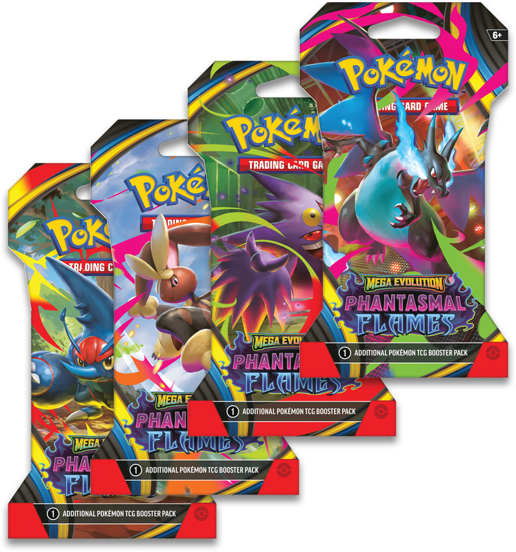 SLEEVED POKEMON ME02 PHANTASMAL FLAMES Booster (VA)