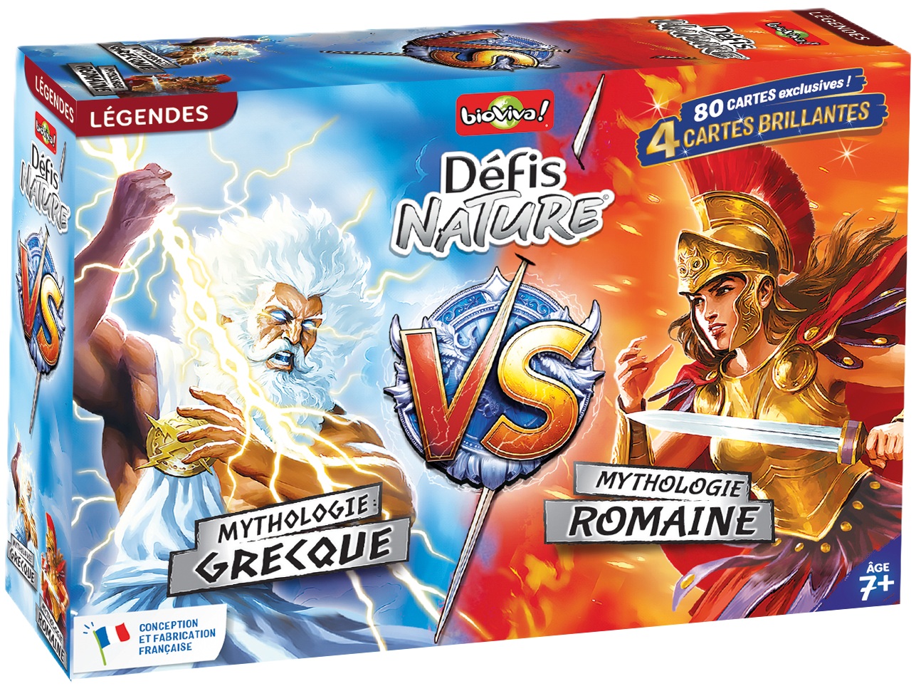 Défis Nature : Bipack Mythologies : Grecque vs Romaine (FR)