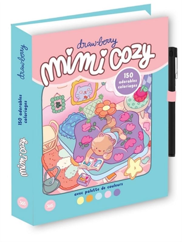 Mimi cozy – 150 adorables coloriages