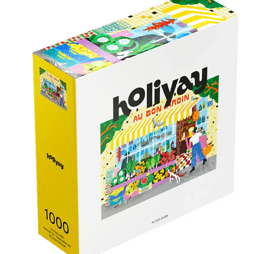 Au Marché (1000 pièces) – Holiyay