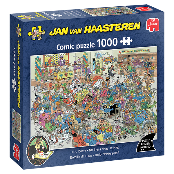 Jan Van Haasteren – Bataille de Ludo (1000 pièces) – Jumbo