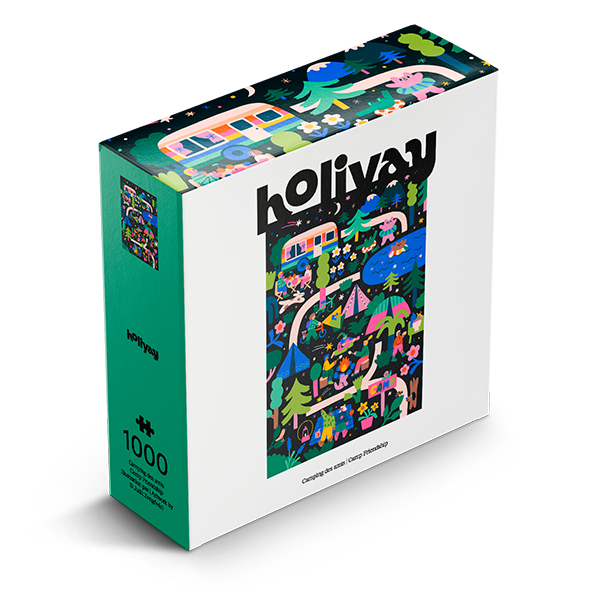 Camping des amis (1000 pièces) – Holiyay