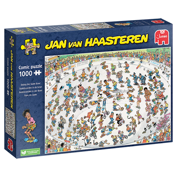 Jan Van Haasteren – Faire du skate (1000 pièces) – Jumbo