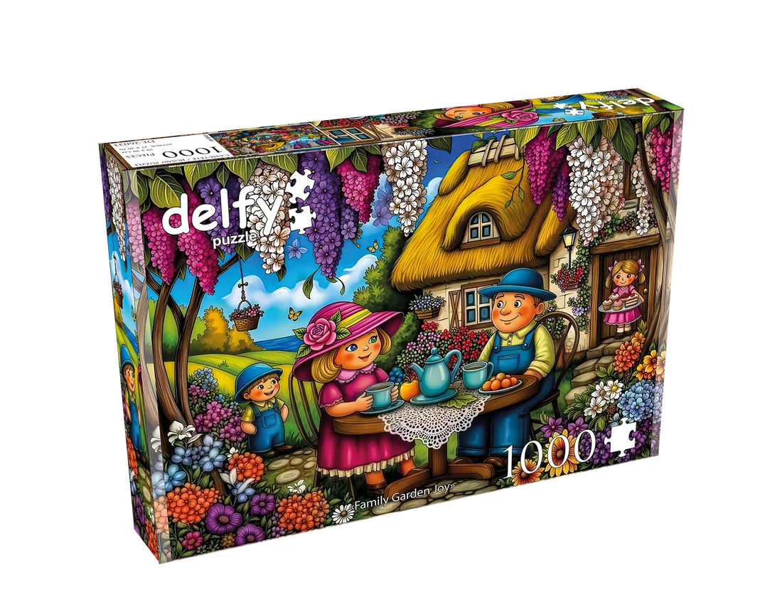 Family garden joy (1000 pièces) – Delfy