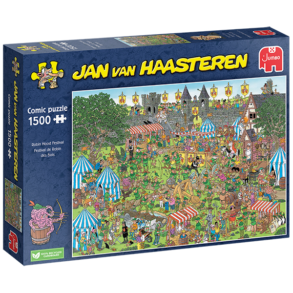 Jan Van Haasteren – Festival de Robin des bois (1500 pièces) – Jumbo