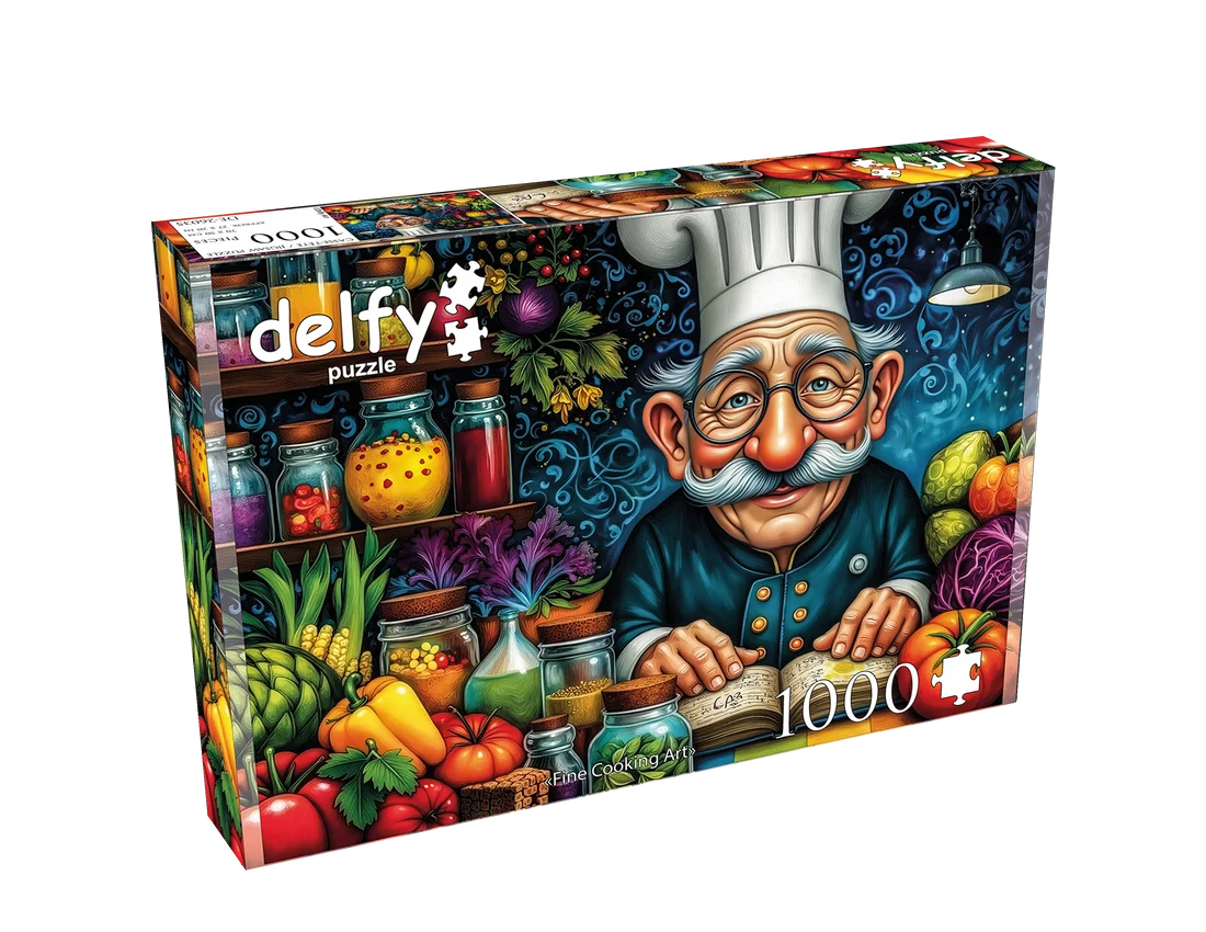 Fine cooking art (1000 pièces) – Delfy