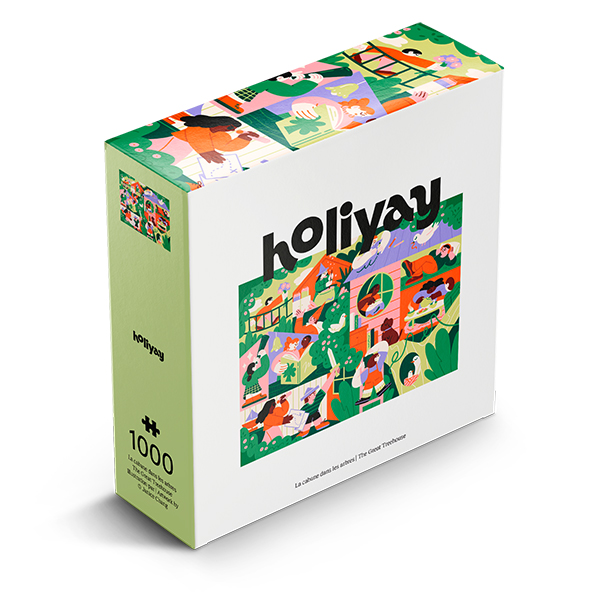 La cabane dans les arbres (1000 pièces) – Holiyay