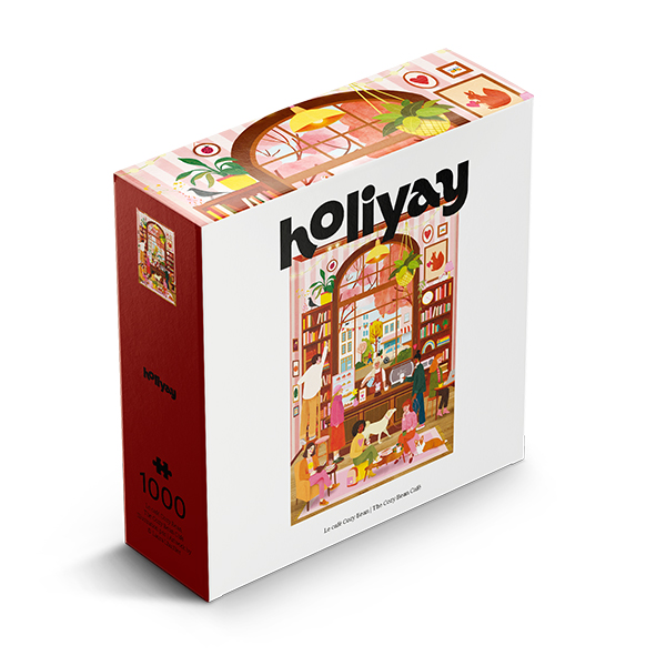 Le café Cozy Bean (1000 pièces) – Holiyay